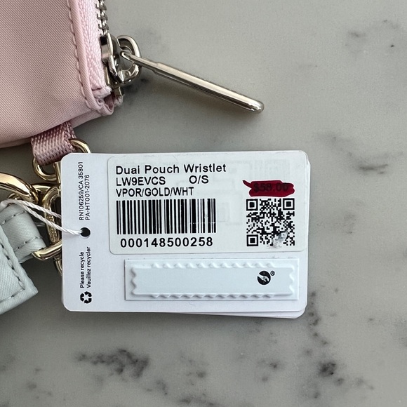 Lululemon Pink and Gray Wristlet Set NWT - Picture 4 of 9